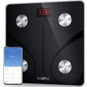 Smart Scale for Body Weight, Digital Bathroom Scale BMI Weighing Bluetooth Body